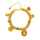 thumbnail image 1 of Pulsera chapada en oro estilo chino para mujer, 1 of 2
