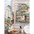 thumbnail image 2 of Eucalyptus Trucks Kitchen Dish Towels for Drying Dishes Set of 4, Spring Farmhouse Floral Leaves Burlap Waffle Weave Microfiber Hand Tea Bathroom Towels Quick Dry & Absorbent Towel 15.7x23.6, 2 of 7