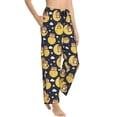 thumbnail image 2 of Xecao Moon Bear Women's Straight Lounge Pajama Pants: The Epitome of Relaxed Sleepwear, 2 of 9