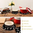 thumbnail image 6 of SKYSONIC Halloween Skeleton Hand Pot Holders Trivets, 2 Pcs Heat Resistant Trivets,Day of The Dead Cotton Thread Weave Mats for Hot Pads Pans Pot Bowl Teapot for Kitchen Decor, 6 of 7