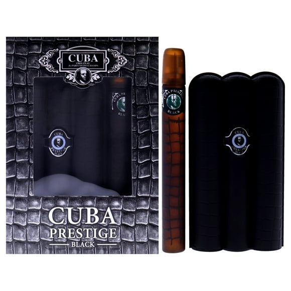 Cuba Prestige Black Cuba 2 Piezas EDT 3 oz y 1,17 oz