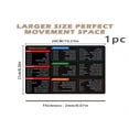 thumbnail image 3 of LNGOOR 1pc Simple Computer Shortcut Keyboard Mouse Pad  Small Size With Office Software Office Word Excel Ppt Shortcuts  21x26cm/8.27x10.24in, 3 of 7