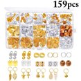 thumbnail image 2 of Coofit Hair Jewelry Rings Decorative 159PCS DIY Hair Cuffs Hair Decors Dreadlocks Beads, 2 of 10