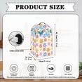 thumbnail image 6 of HELLHERO 1Set Blender Dust Cover Polyester Fitted for Household, Vibrant Blooms and Butterflies, 6 of 6