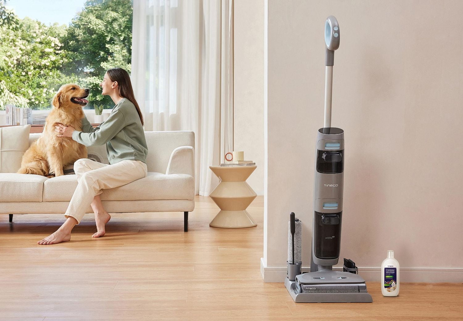 Solution de nettoyage pour laveuse de plancher multi-surface Tineco Spring Fresh Pet