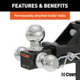 thumbnail image 4 of CURT Adjustable Tri-Ball Mount, 4 of 5