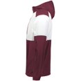 thumbnail image 4 of Holloway Sportswear S SeriesX Jacket Maroon/White 229528, 4 of 5