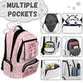 thumbnail image 7 of Bulopur Axolotl Kids Backpack for Girls Cute Reading Print School Bag Lightweight/Breathable/Durable/Waterproof Multi-Pocket Book Bag for Elementary Students, 7 of 7