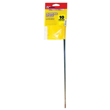 C.H. Hanson Yellow Marking Flags 2-1/2 in. x 3-1/2 in. x 15 in. Yellow