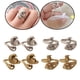 thumbnail image 4 of de de tejido de 8 piezas, ajustable, de ganchillo, para , herramienta de guía de plateado y dorado, soporte para BLESIY Anillos de tejer, 4 of 8