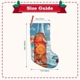 thumbnail image 3 of KLL Refreshing Citrus Splash for 18" Christmas Stocking Snowman Xmas Stocking Holiday Christmas Decoration Gifts for Family Kids, 3 of 8