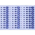 thumbnail image 1 of Ahgly Company Machine Washable Indoor Rectangle Transitional Heavenly Blue Area Rugs, 8' x 12', 1 of 7