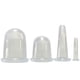 thumbnail image 1 of Ventosas de silicona para el hogar transparentes (juego de cuatro piezas), 1 of 4