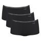 thumbnail image 1 of Sloggi braguitas de mujer, pack de 3 - GO Crush Short C3P, braguitas, algodón elástico Negro 2XL (XX-Large), 1 of 3