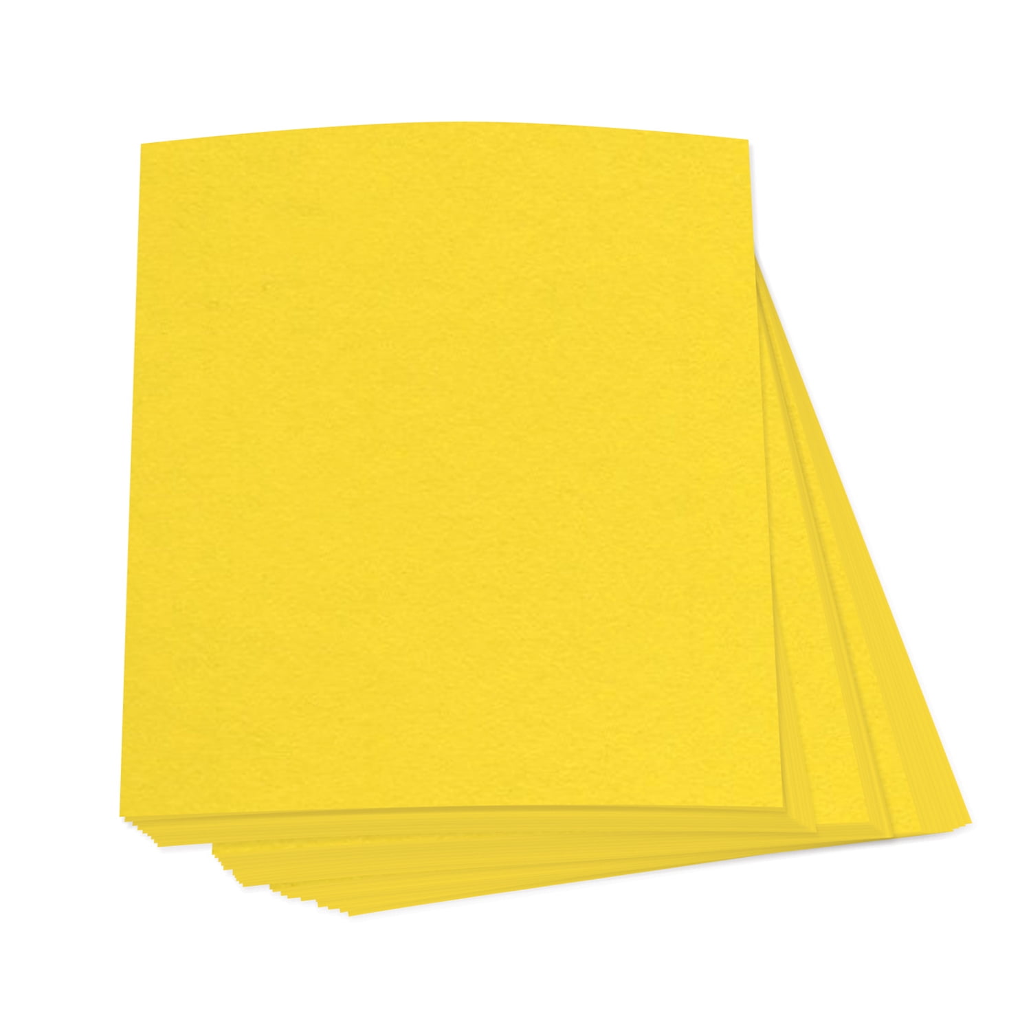 Bright Neon Fluorescent Labels/Stickers Solar Yellow Size 4" x 6