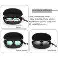 thumbnail image 3 of Estuche grande de tela EVA Oxford de colores para gafas de sol, caja de almacenamiento con cremallera para miopía, estuche portátil para gafas de sol deportivas para hombres y mujeres, 3 of 6