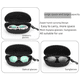 thumbnail image 3 of Estuche grande de tela EVA Oxford de colores para gafas de sol, caja de almacenamiento con cremallera para miopía, estuche portátil para gafas de sol deportivas para hombres y mujeres, 3 of 6
