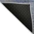 thumbnail image 5 of Addison Rugs Chantille Indoor/Outdoor Transitional Stripes Denim Machine Washable Round Rug, 8' x 8', 5 of 8