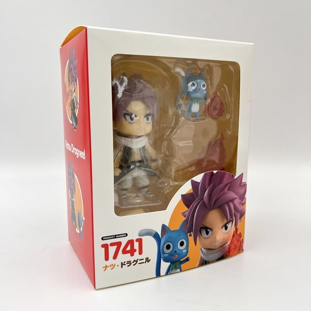 Figura DE ACCIÓN DE FAIRY TAIL, modelo de Anime de 10cm #1741, Dragneel Natsu, #1924, figura de acción de Lucy Heartfilia, muñeco coleccionable, juguetes, regalos Gong Bohan LED