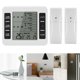 thumbnail image 2 of 1 Juego de TermóMetro InaláMbrico para Congelador, 2 Sensores Remotos, Alarma, Refrigerador Baja Temperatura, Reloj, 2 of 5