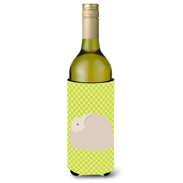 "Treasures Fluffy Angora Green Decorative Bottle Hugger, 750 ml, Multicolor" Caroline's Treasures BB7785LITERK