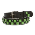 thumbnail image 2 of Kids 1" Snap On Punk Rock Studded Leather Belt, 2 of 6
