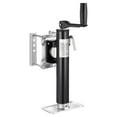 thumbnail image 1 of KFFKFF Trailer Jack, 2000 lbs Dynamic Load Capacity, Heavy Duty Swivel Bolt-on Trailer Jack, 10" Lift Trailer Jack Stand with Handle for RV Trailer, Horse Trailer, 1 of 9