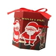 thumbnail image 2 of Tnarru Christmas Candy Box Box Portable Gifts Packaging Holiday Present Packaging Candy Container for Party Festival Christmas Family, 2 of 8