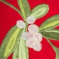 thumbnail image 4 of DII Christmas Embellished Table Runner, Red, Mistletoe Embellishment, 14x72", 4 of 4