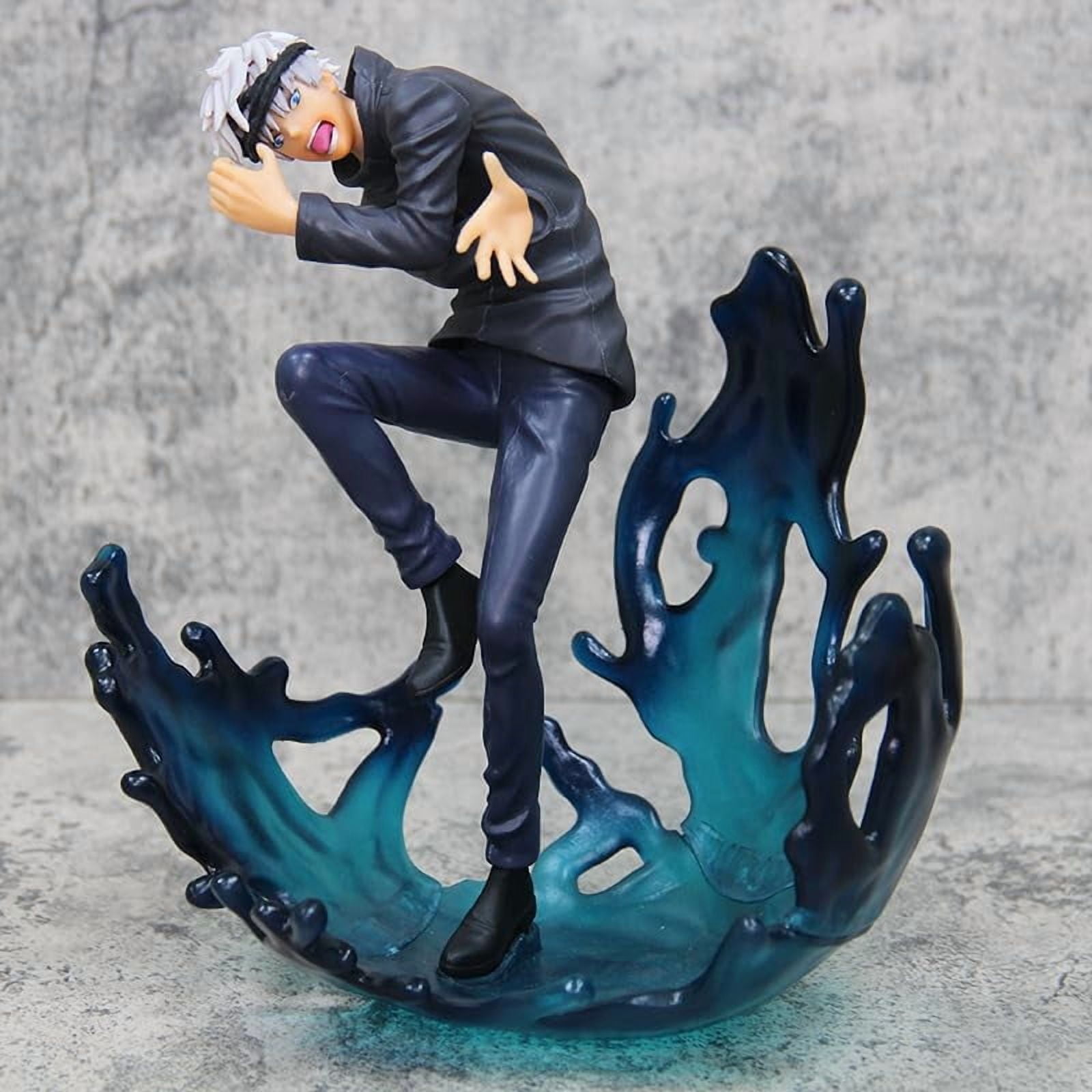 Satoru Gojo Figure Special Effect Base Satoru Gojo Figurine 23cm/9.1inch Anime Character Decor Statue Model Ornament Gifts