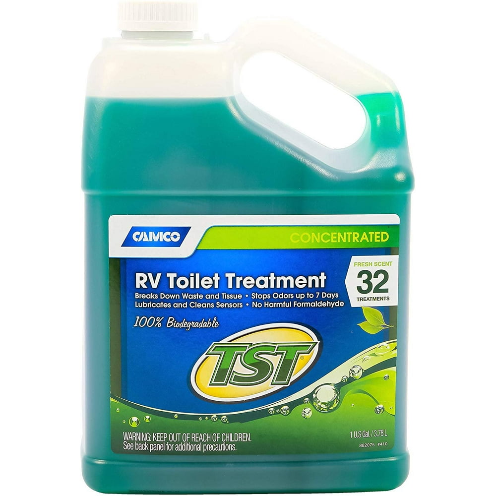 Camco TST Fresh Scent RV Toilet Treatment, Formaldehyde Free, Breaks