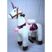 Angle View: TODDLER TOYS Unicorn Pony Horse Cycle Ride On Trotting Action Toy Ages 2-6