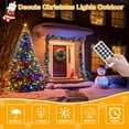 thumbnail image 2 of 500LED Christmas Tree Lights Fairy String Light 164FT  Copper Wire Warm White and Multicolor Dimmable with Remote, UL Cerficated Twinkle Light for Party Wedding Indoor Outdoor Decor, 2 of 6