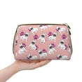 thumbnail image 4 of Gaeub Bulldog Printed Travel Cosmetic Bag,Makeup Bag, Large Capacity Toiletry Bag for Women, Portable Pouch Make Up Organizer with Zipper and Divider, 4 of 8