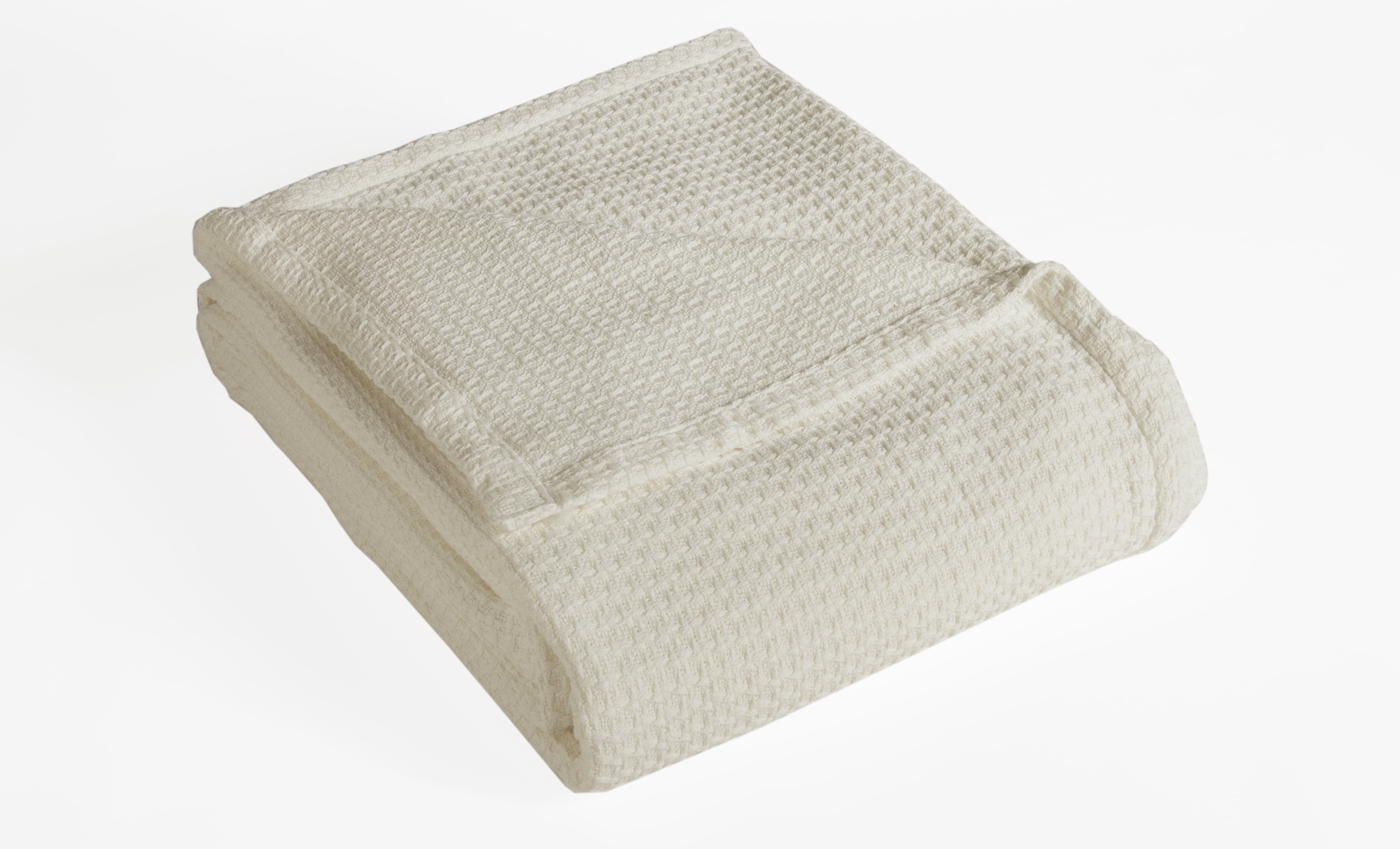 KING IVORY GRAND HOTEL COTTON BLANKET