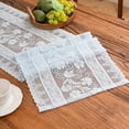 thumbnail image 6 of CuiLiyq Lace Table Runner, Hollowed Out Floral Design, Rectangular Tablecloth for Dining Room Tea Table and Home Decor, 11.8" x 70.9", 6 of 7
