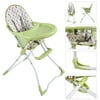 New MTN-G Baby High Chair Infant Toddler Feeding Booster Seat Folding Safe Portable Green