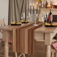 thumbnail image 2 of Table Runners 70 Inches Long Dress Scarves, Brown Western Farmhouse Coffee/Dining/Kitchen Table Decor, Holiday Table Runner, Vintage Farmhouse Wood Barn Door 13x70 Inch, 2 of 9