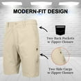 thumbnail image 4 of Men's 6 Pocket All Motion Stretch Utility Golf Shorts (32-42), 4 of 7