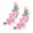 Rose Rouge, variant on Yajisi Rose Rouge Embroidered Sew-On Patches, Floral Cotton Appliques For DIY Clothes, Vests, Hats & Crafts, Size 4.3 x 11 Inches (11 x 28 cm), Environmentally Friendly Household Accessory, 2 Pack