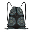thumbnail image 1 of Fotbe Mandala Bolsa Mochila con Cordón Estampada, Bolsa de Gimnasio Deportiva, Bolsa Cinch, Bolsa con Cordón para Hombres y Mujeres-Medium, 1 of 6