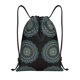 thumbnail image 1 of Fotbe Mandala Bolsa Mochila con Cordón Estampada, Bolsa de Gimnasio Deportiva, Bolsa Cinch, Bolsa con Cordón para Hombres y Mujeres-Medium, 1 of 6