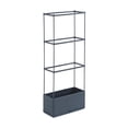 thumbnail image 1 of S SERENABLE Planter Box with Trellis Planting Box for Climbing Plants Vegetables Balcony 3 Tiers, 1 of 9