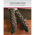thumbnail image 5 of MeMoi Mushroom Field Bamboo Blend Crew Sock - Womens - Female, 9-11, Rosin, 5 of 7