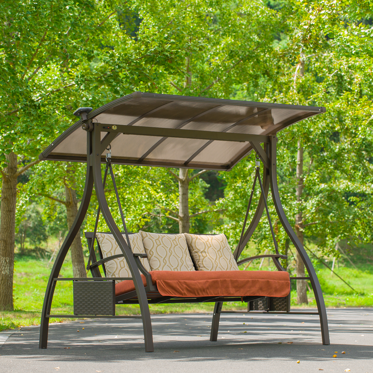 Sunbrella porch swing deals