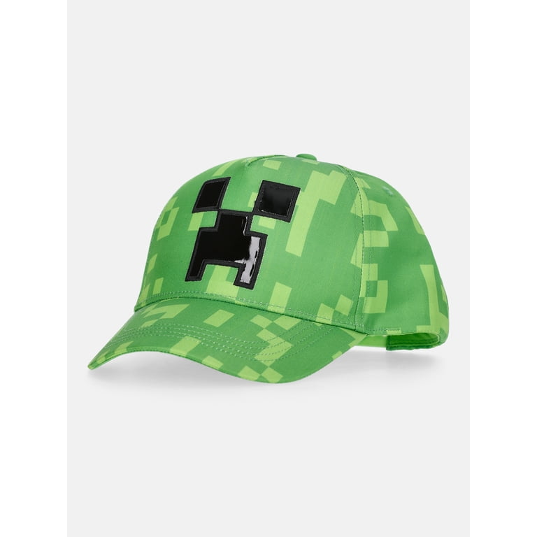 Minecraft Creeper Boys' Baseball Hat photo 2