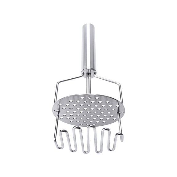 OAVQHLG3B Potato Masher Stainless Steel Potato Ricer Potato Masher Hand Masher Kitchen Tool Ricer for Mashed Motatoes Dual-Press Design