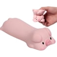 thumbnail image 5 of LQQBOX 1 Pcs Cute Wrist Rest Support for Mouse Computer Arm Rest for Desk Ergonomic Kawaii Office Supplies Slow Rising Mouse Pad (Pink Pig), 5 of 7