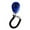 Blue 5V1, variant on Qonioi Dog Clicker Training Tool, Pet Trainer with Wrist Strap, Clicker Training Aid, Animal Training Clicker