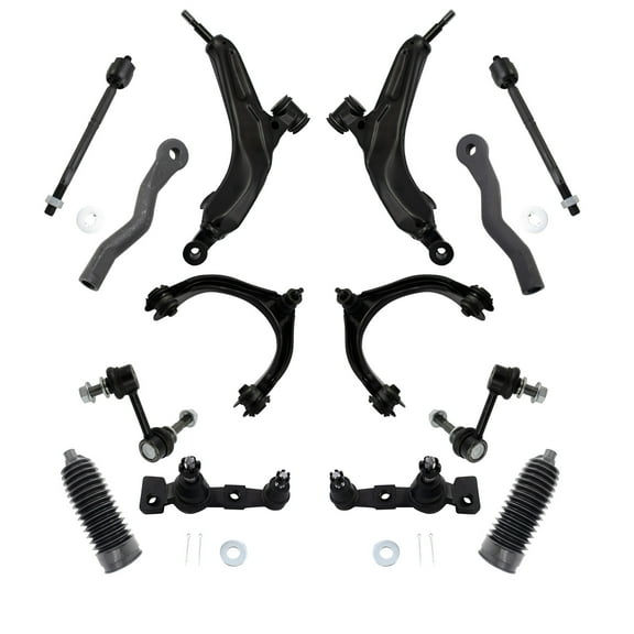 TRQ Front Control Arms Ball Joints Tie Rods For Lexus GS300 GS350 GS430 GS450h PSA32147